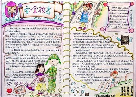 安全出行我做主手抄报内容