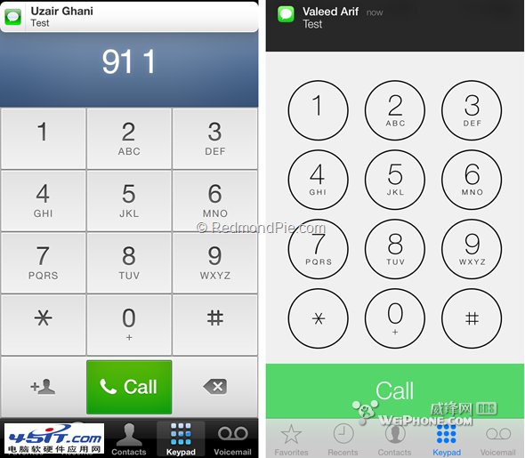 苹果ios6与ios7有什么区别