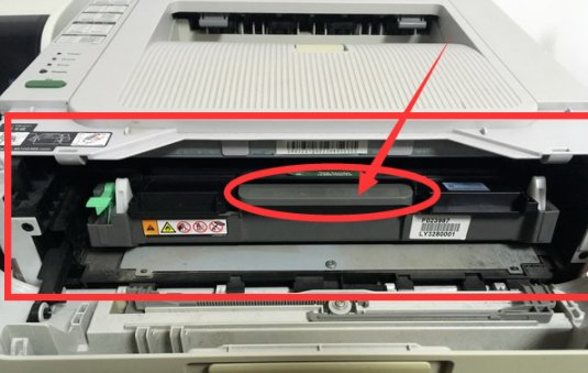 施乐m205b 墨粉已经全部用尽,打印机提示更换墨粉盒或者是确认墨粉筒安装是否正确？