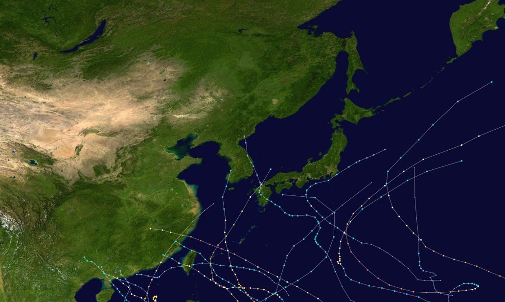 2023年所有台风登陆时间表