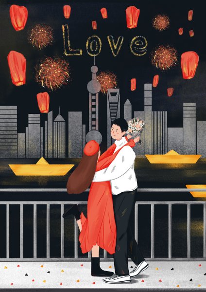 想跟你见上一面。土味情话?