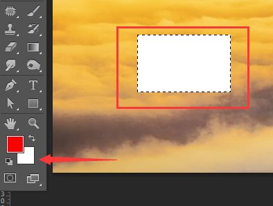 photoshop怎么填充前景色？