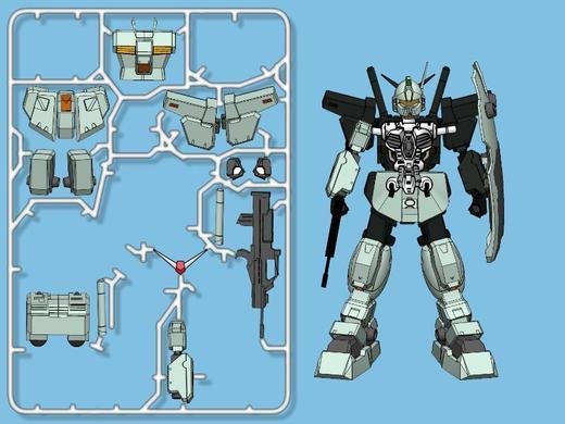 组装高达机器人的介绍