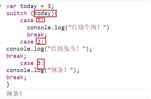 switch case什么意思？