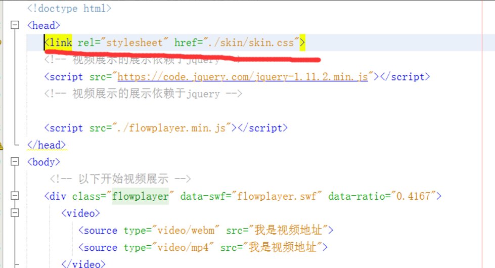 flowplayer什么意思