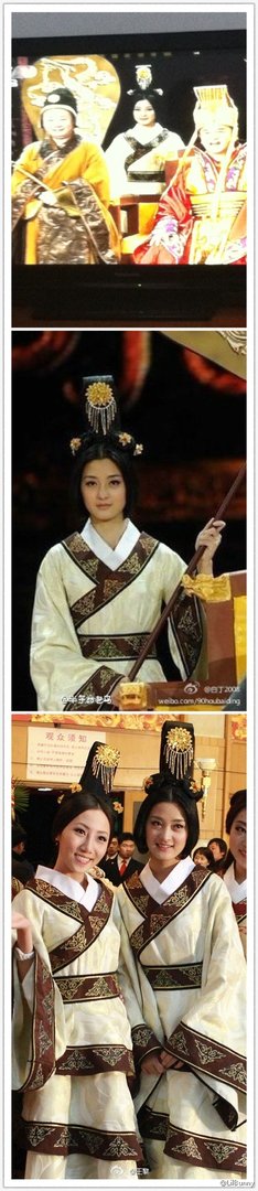 今年春晚小品《荆轲刺秦王》左边那个宫女，就是那个太监后面那个，是谁呀？能告诉我她的名字吗？