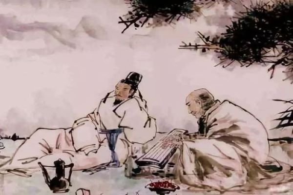 客心洗流水,余响入霜钟的意思