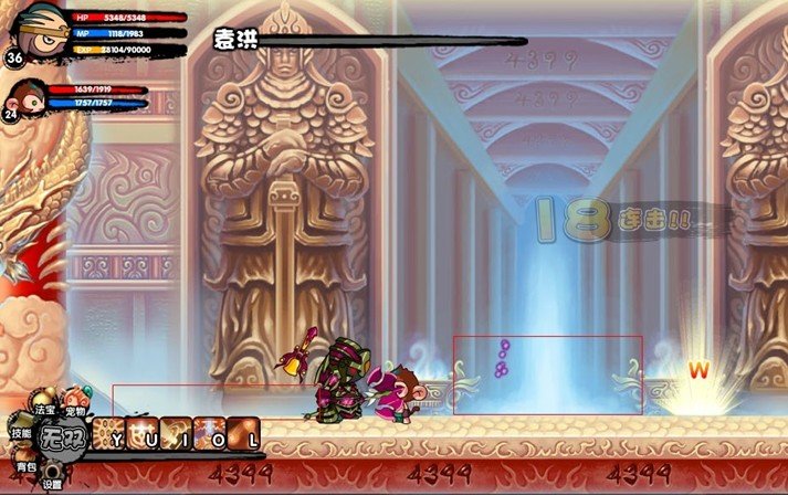 手游造梦西游ol沙僧卷帘绿魔易爆点