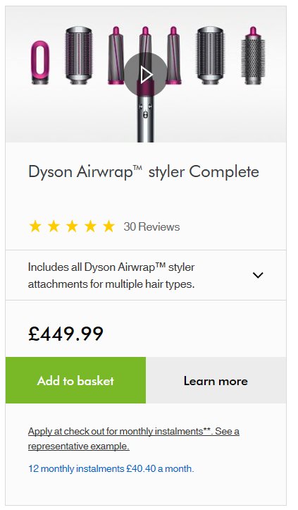 戴森卷发棒多少钱？值不值得买？