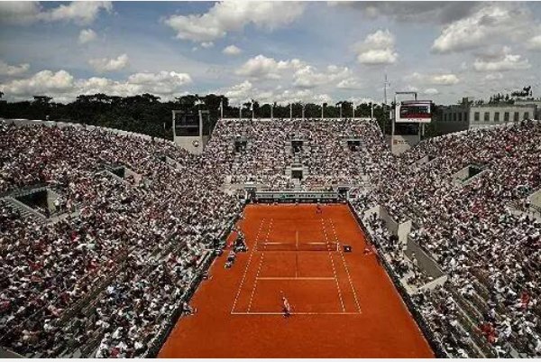 法国网球公开赛是什么场地