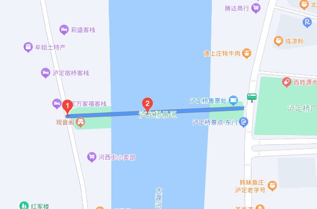 泸定桥在哪个省哪个市