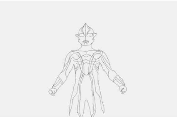 怎么画银河奥特曼