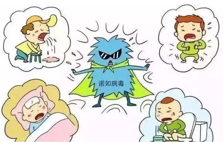 河南多地出现诺如病毒，感染该病毒后会出现什么症状？