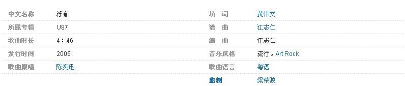 《浮夸》 原唱到底是谁