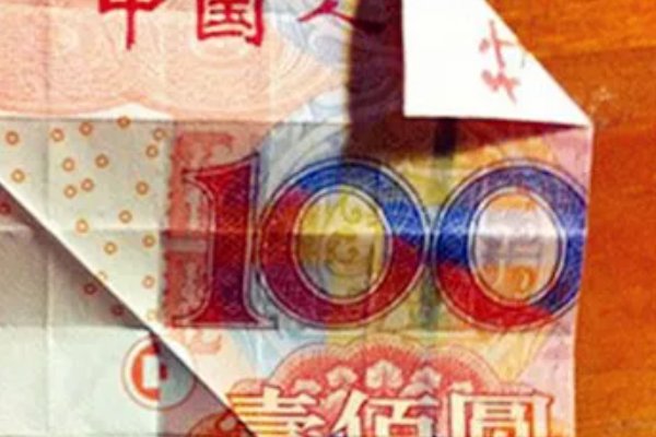 钱怎么折玫瑰花