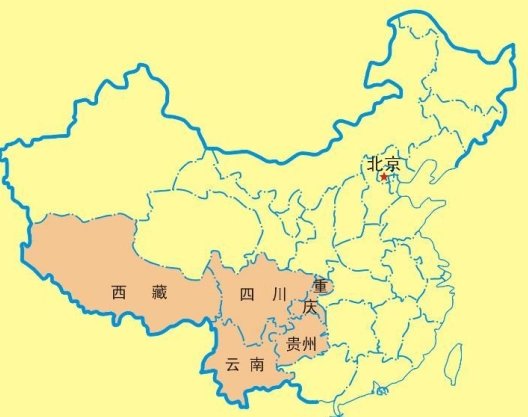 四川省在南方还是在北方啊？