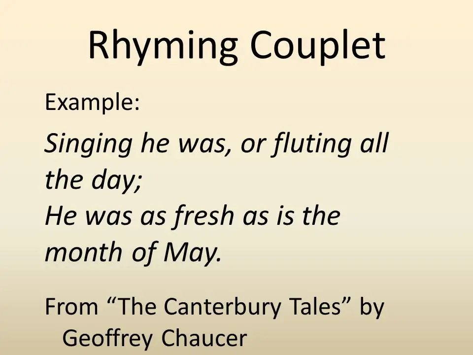 couplets是什么意思