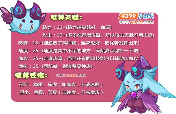 洛克王国的多灵主浮躁性格的天赋就魔抗12其他都20以上速度和预防达到30，果儿糖好不容易涮的这宠物怎么样