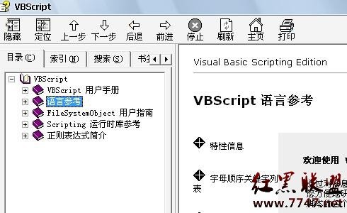 VBScript程序员参考手册的介绍
