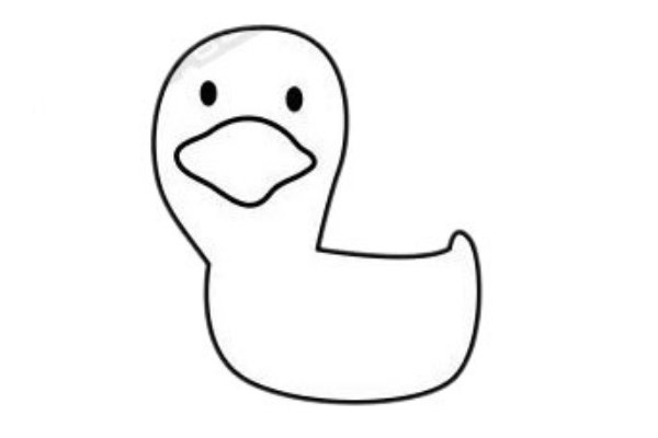 小鸭子简笔画怎么画