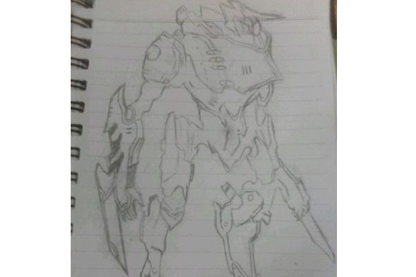 隐形浪人怎么画