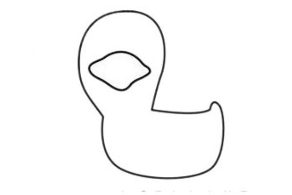 小鸭子简笔画怎么画