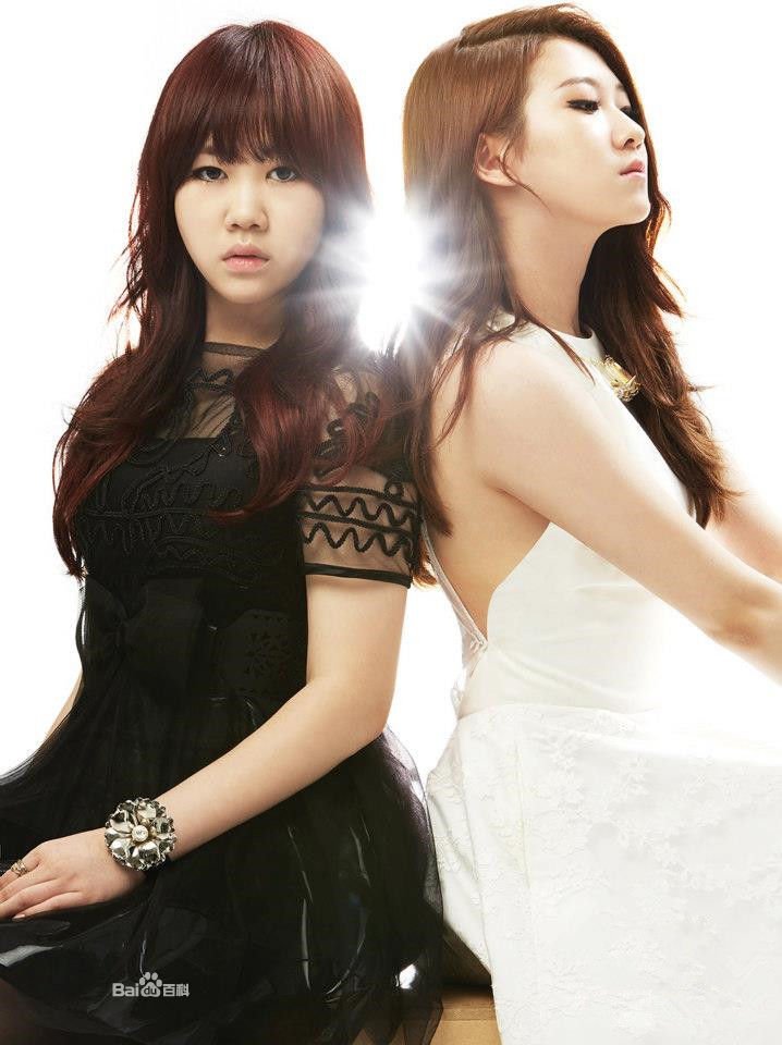 韩国有一个两人女子组合 其中一个胖胖的 年龄都不大 叫什么