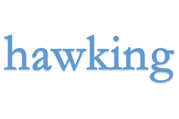 hawking什么意思中文