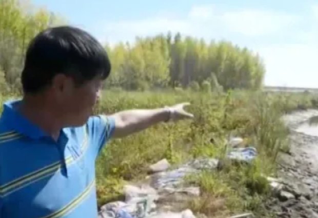 黑龙江鱼塘惊现一条百斤重、四米长大蟒蛇，东北为何会有蟒？