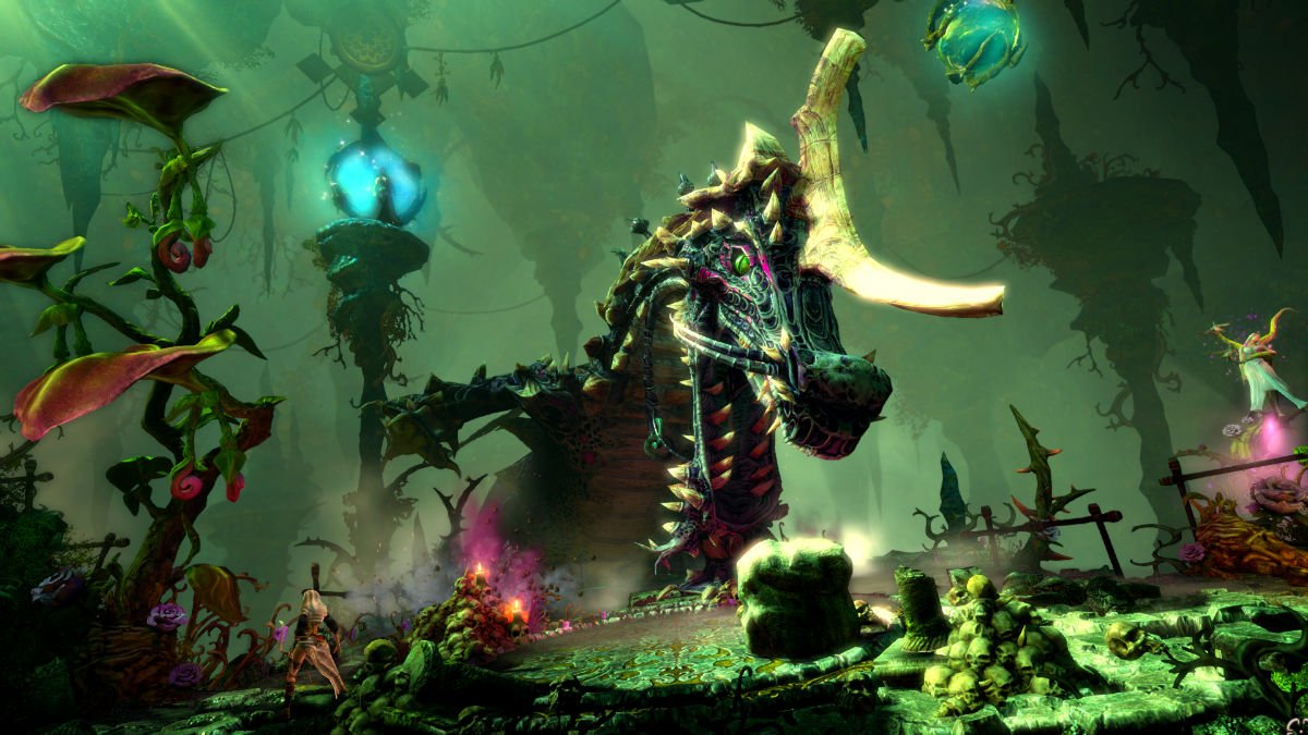 游戏（三位一体2最后是不是打那条大蛇的？）