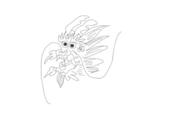 简单好看的龙怎么画