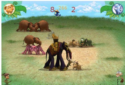 哪个游戏是两头大象对撞的