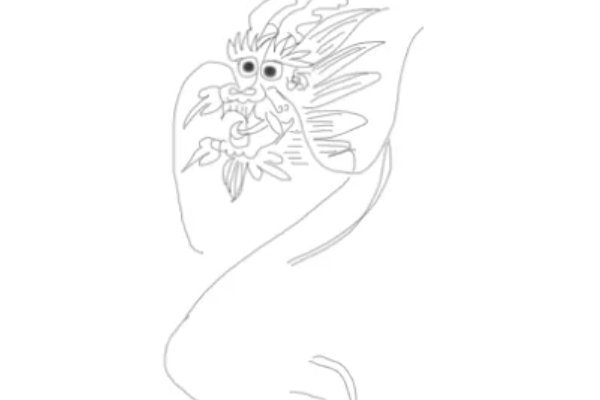 简单好看的龙怎么画