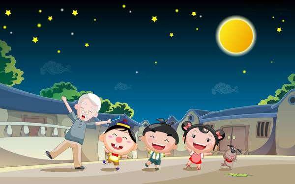 爷爷为我打月饼歌名叫什么？