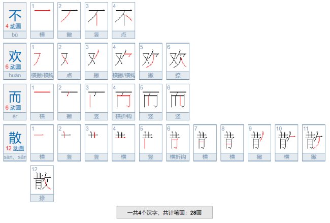 悲剧电影散场打四个字成语大全