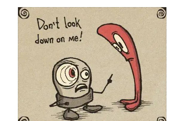 look down什么意思