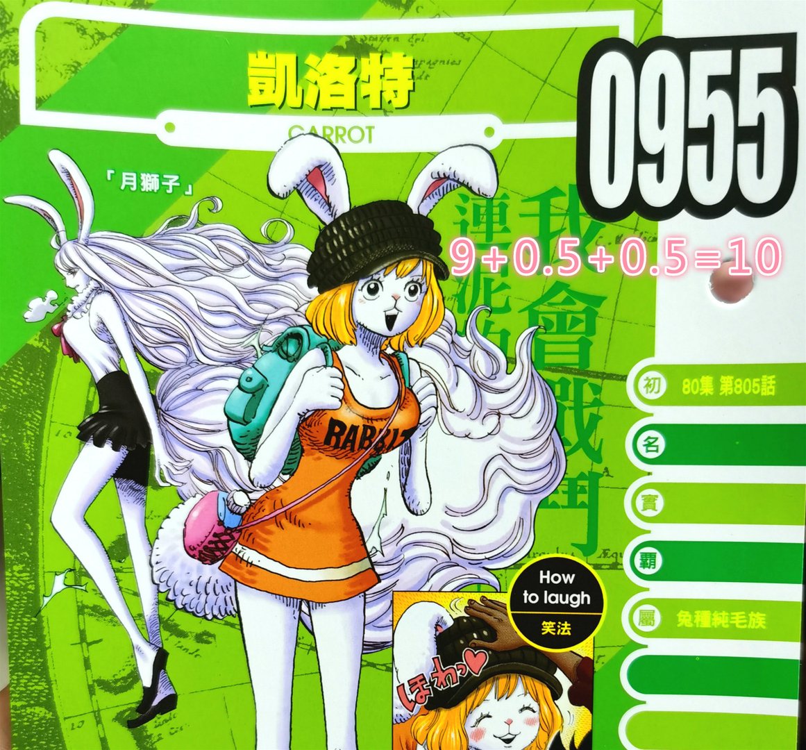 海贼王：第十人是加洛特，她的编号955有特殊含义，你怎么看？