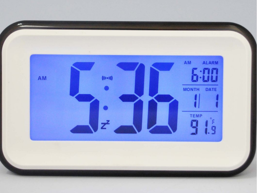 电子钟调时间的步骤是什么？