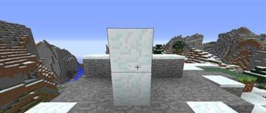 我的世界怎么做雪人