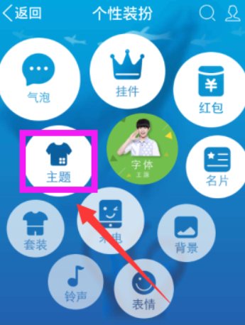 怎么设置自己的手机QQ皮肤