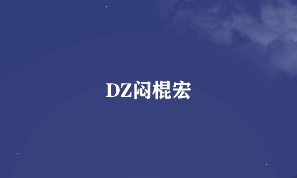DZ闷棍宏