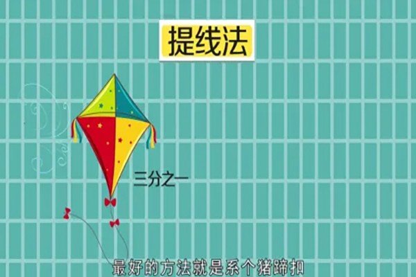 风筝线怎么绑在风筝上