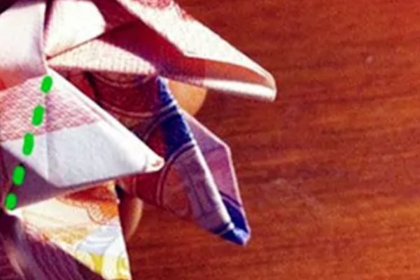 钱怎么折玫瑰花