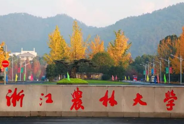 浙江农林大学排名