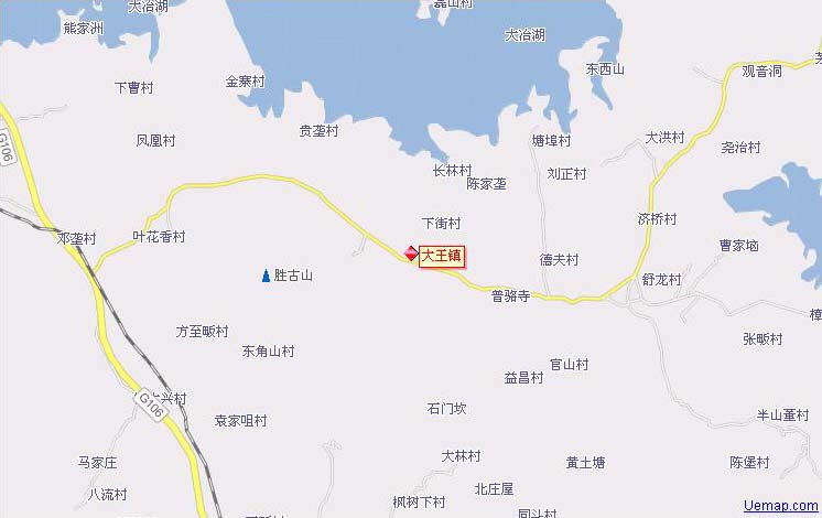 大王镇的政区概况