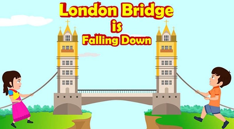 童谣伦敦大桥垮下来原歌词是什么？