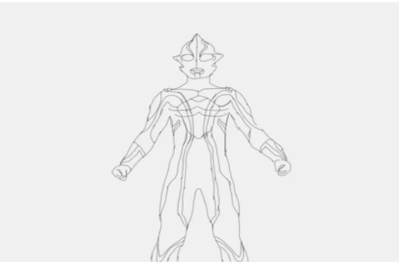 怎么画银河奥特曼