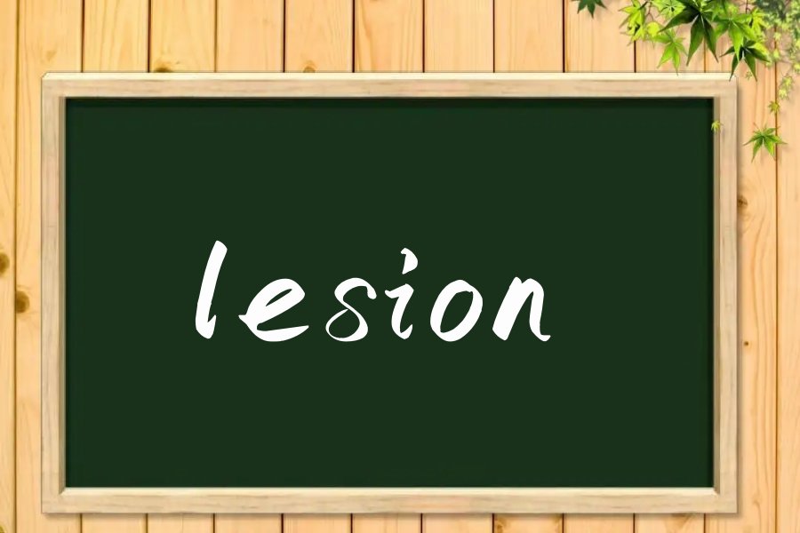 lesion是什么意思