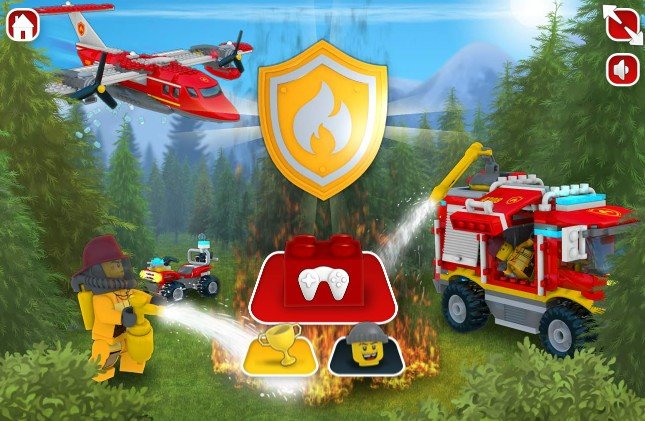 乐高森林救火队的游戏简介
