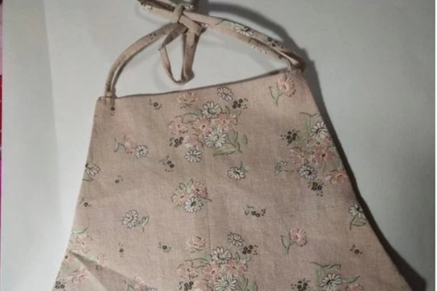 最简单的肚兜做法